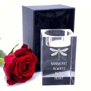 Candle Holder Crystal